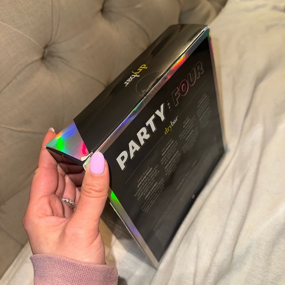 drybar Party of 4 Set Prep Rally Hot Toddy Detox Triple Sec NIB - Picture 3 of 3